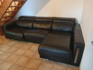 canapé en cuir