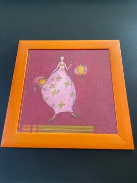 Cadre avec reproduction