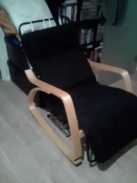 Fauteuil bois