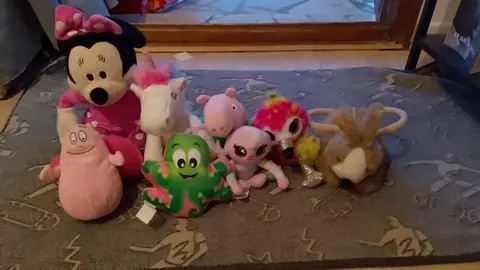 lot de peluche