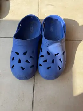 chaussures crocs bleu