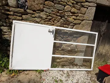 porte verrière en acier