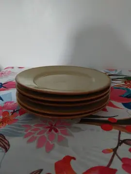 5 assiettes à dessert