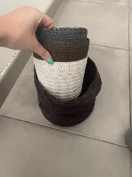 Caches-pots en jute