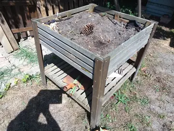 jardinière en bois
