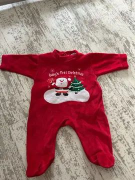 body de Noël bébé 1 Mois