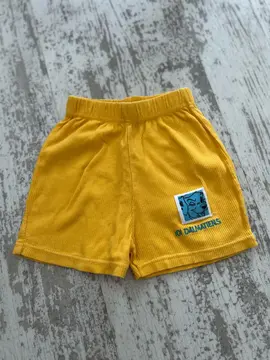 short jaune bébé 6 mois
