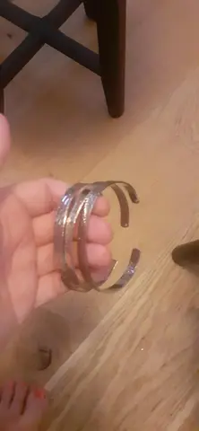 3 bracelets argentés