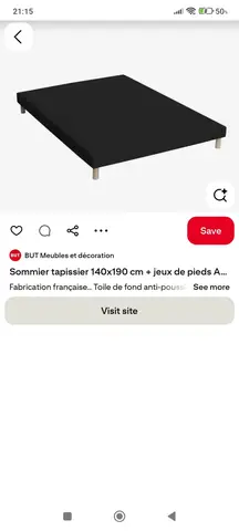 sommier tapissier 160