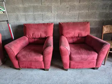 2 fauteuils moelleux