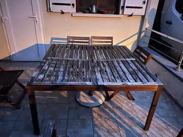 table en bois