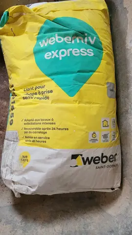 sac de colle carrelage 25 kg