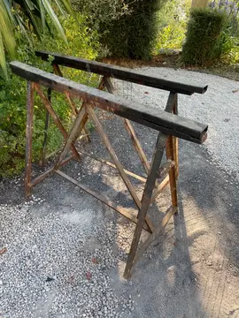 tréteaux métallique