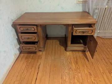 Bureau rustique