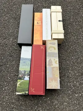 boîtes pour bouteilles de vin