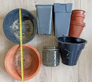 Lot de pots