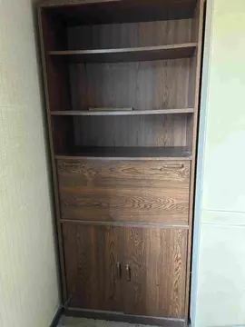 bibliothèque en bois 190× 80×30