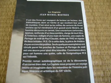 Livre biographique