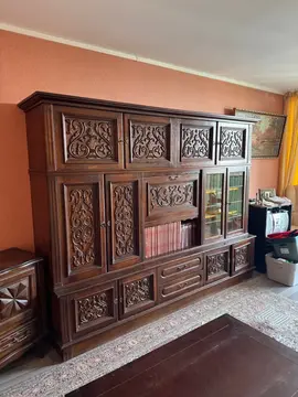 Living Vaisselier Grand Buffet en bois