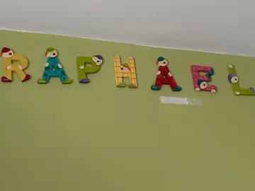 lettres en bois