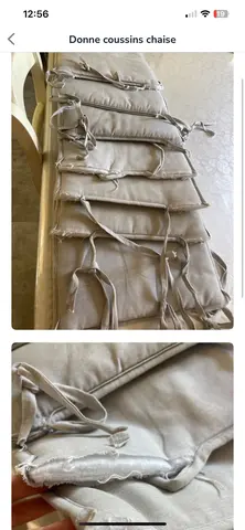 Lot de coussins de chaises