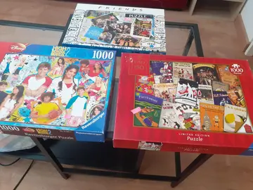 3 PUZZLES 1000 pièces