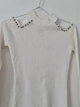 haut avec diamants