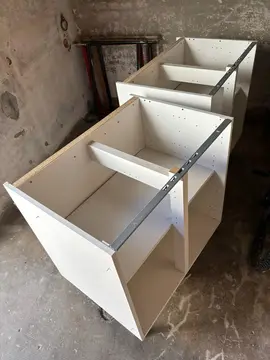 meuble cuisine sans porte