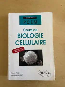 Cours de biologie cellulaire