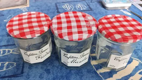 Pots de confiture Bonne Maman parfait état