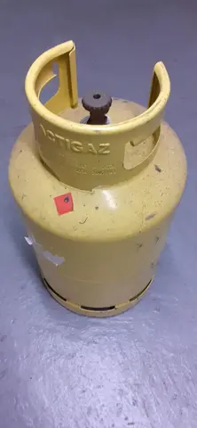 Bouteille de gaz vide