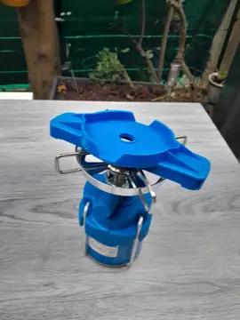 Réchaud de camping.