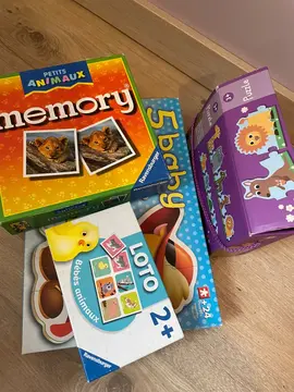 lot jeux de société enfant