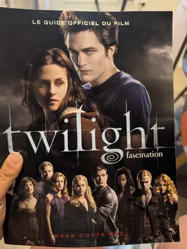 livre sur le film Twilight fascination