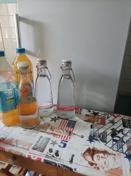 Bouteilles de verre