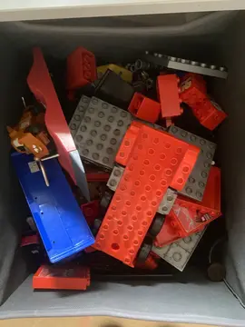 lot voitures et camion cars en lego à remonter