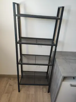 lot de 3 étagères en métal
