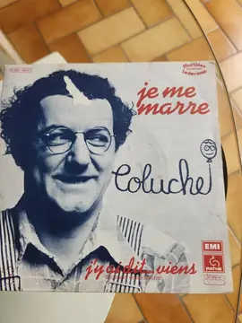 vinyle 45t Coluche 1