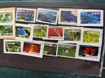 lot unique timbres '' vacances ''!!