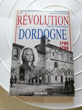 Livre Révolution en Dordogne