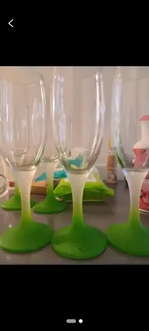 3 flûtes à champagne