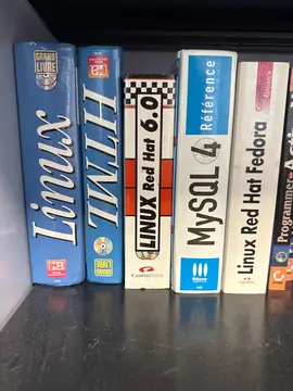 lot de livres sur l’informatique