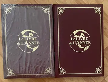 Lot de 2 livres « Le livre de l’année » 2017 et 2018