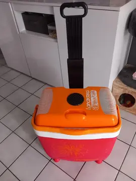 glacière électrique à roulettes