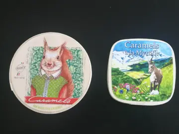 Petites boîtes en bois (x 2)