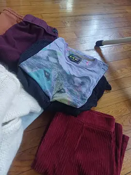 Lot vêtements ado fille T38