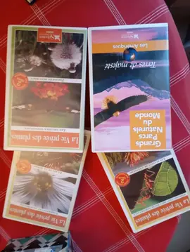 lot de vhs sur la nature