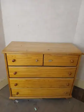 commode en pin