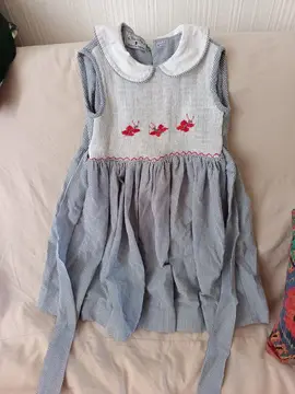 robe à smocks sans manches, 4 ans