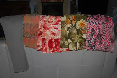 jupes fleuries taille 38